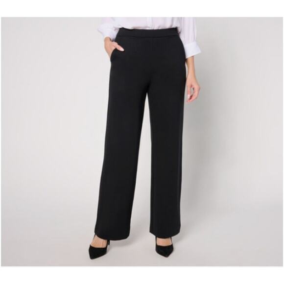Joan Rivers Classics Collection Women's Pants Pull On Black Sm - Picture 1 of 4